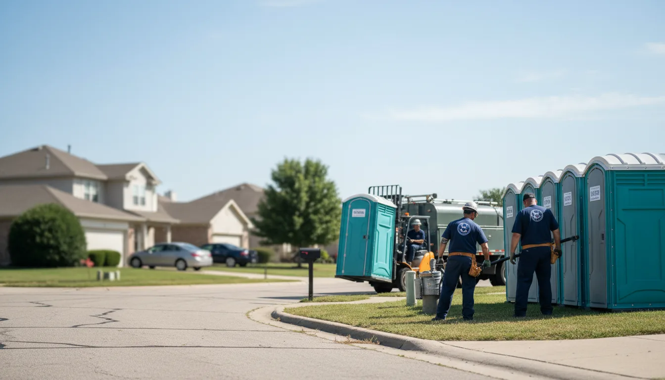 Porta Potty Rental in Villa Ridge, IL near me